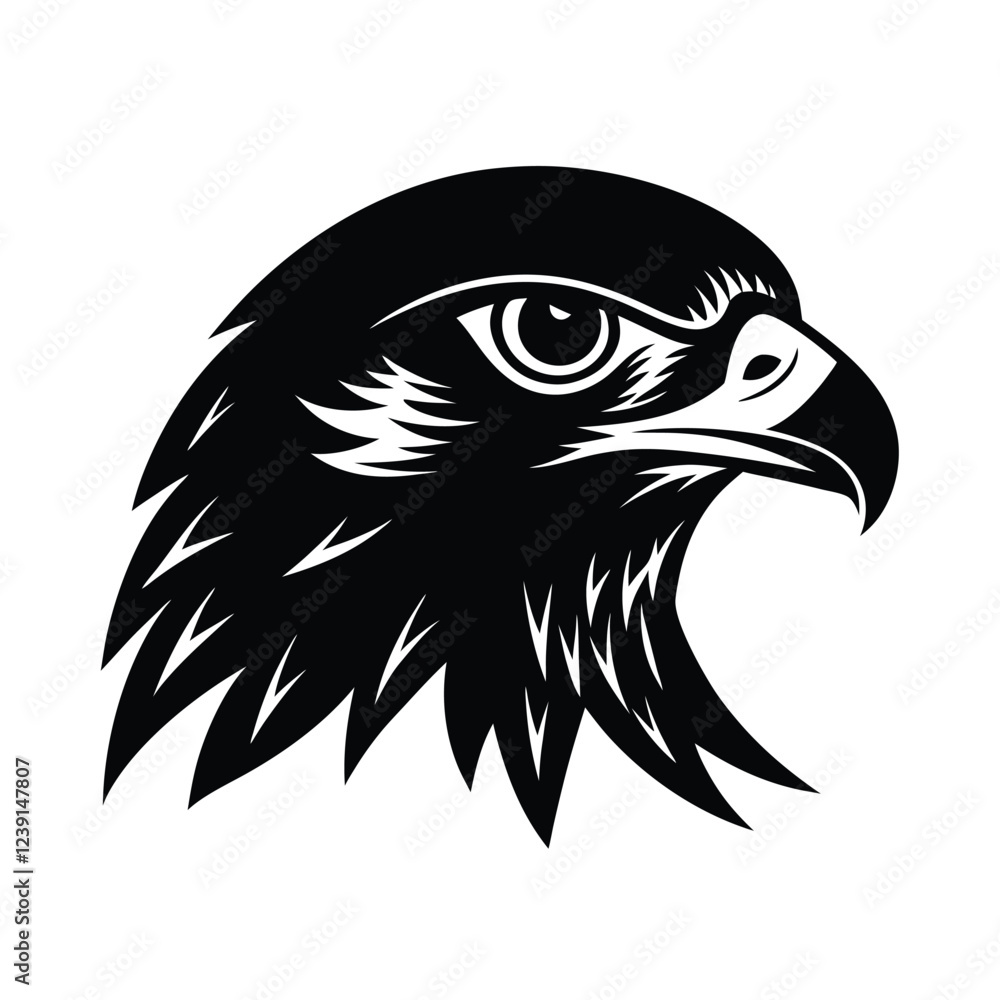 Obraz premium eagle head tattoo