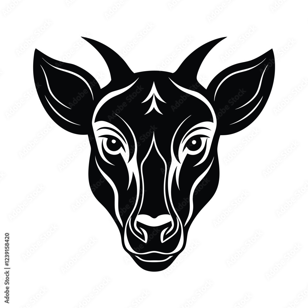 head of a bull head of a bull