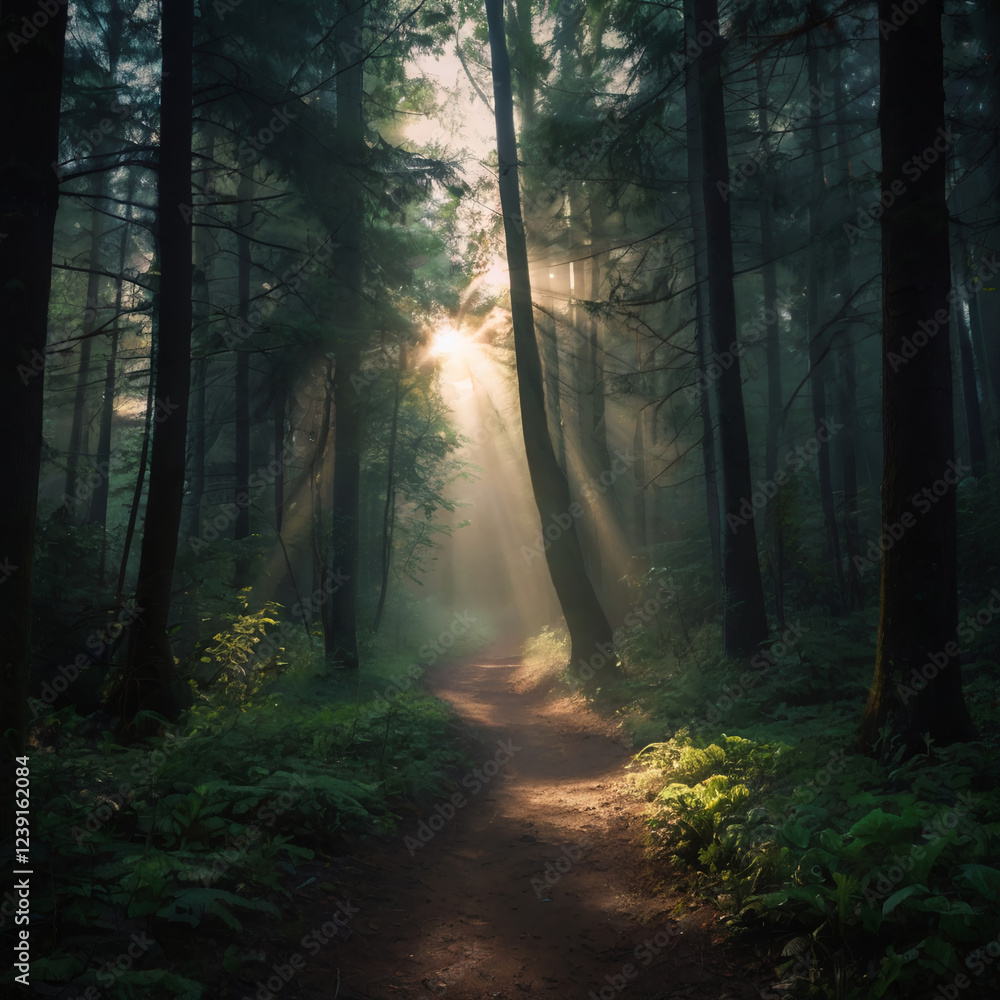 Obraz premium Forest Path
