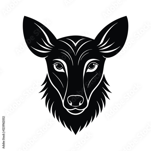 Wallpaper Mural head of a deer Torontodigital.ca