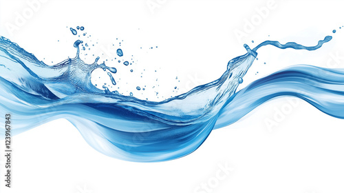 Wallpaper Mural High-Quality Water Splash PNG with Transparent Background Torontodigital.ca