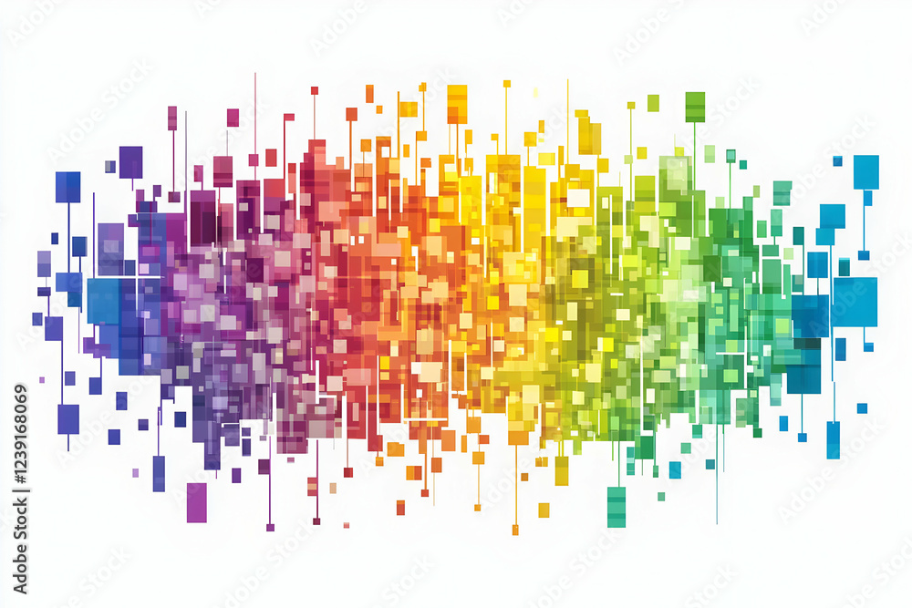 abstract background with colorful dots abstract background with colorful dots