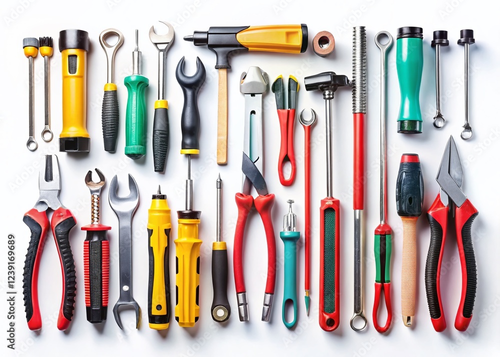 Professional Tool Set Arranged in Orderly Manner Professional Tool Set Arranged in Orderly Manner