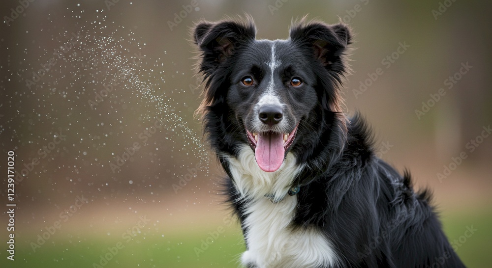 Happy Border Collie Dog Outdoors Pet Animal Canine Puppy Furry Playful Fun Happy Border Collie Dog Outdoors Pet Animal Canine Puppy Furry Playful Fun