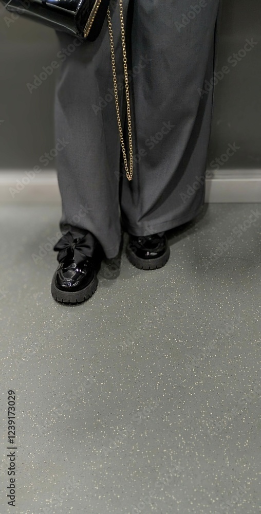 Naklejka premium man walking