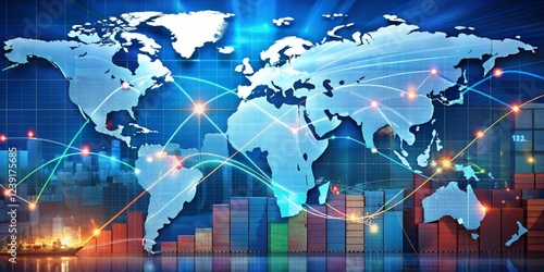 Global Trade and Shipping A Digital Map of Interconnectedness and Economic Growth photo