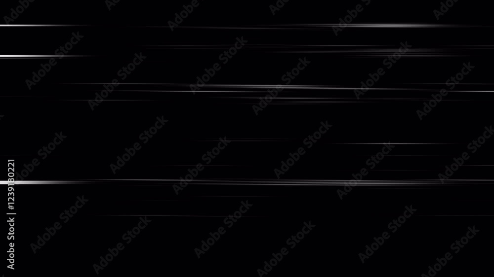 Seamless VHS glitch effect on black background - Error tape line overlay with alpha channel, perfect for retro video, cinematic intro, and distortion effects Seamless VHS glitch effect on black background - Error tape line overlay with alpha channel, perfect for retro video, cinematic intro, and distortion effects