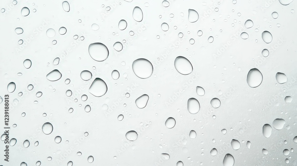 Water droplets on smooth surface for design and background texture Water droplets on smooth surface for design and background texture