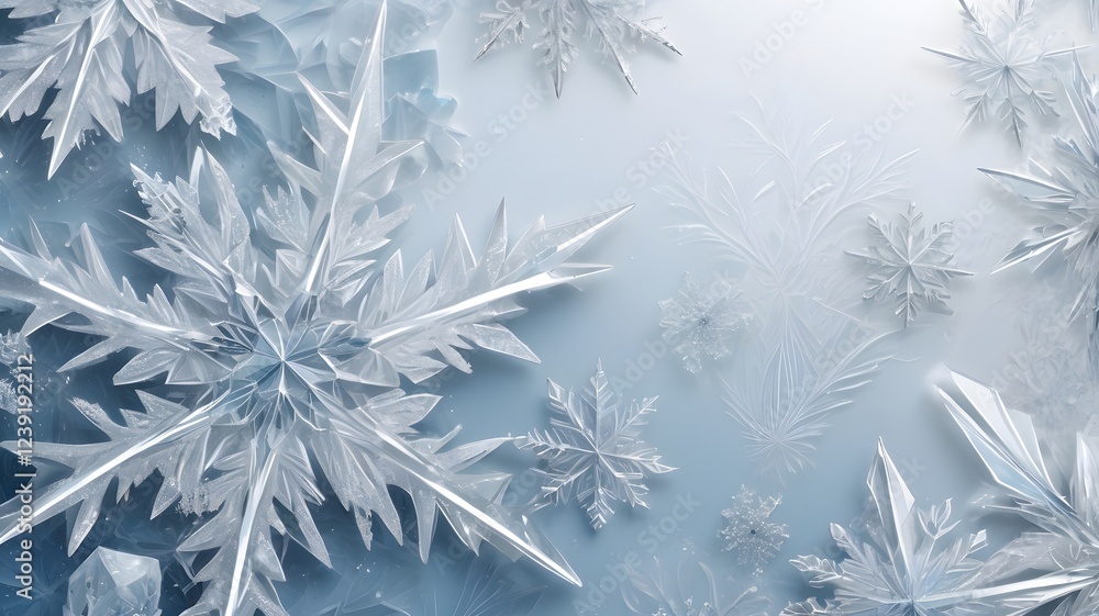 Frosted Crystal Background – Ice Fractal Textures for Winter Campaigns and Luxury Beauty Branding Frosted Crystal Background – Ice Fractal Textures for Winter Campaigns and Luxury Beauty Branding