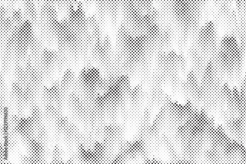 Abstract halftone background. Black and white halftone grunge texture. Vector Abstract overlay. Grunge halftone black dost texture background.