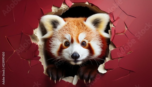 Roter Pandabär