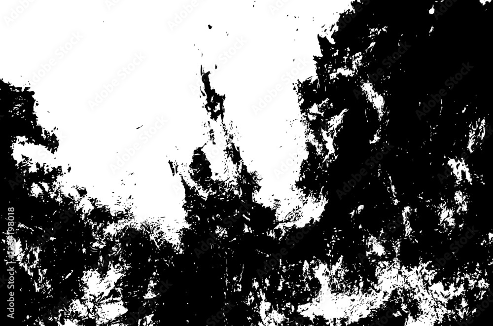 Obraz premium Rustic grunge vector texture with grain and stains. Abstract noise background. Weathered surface.