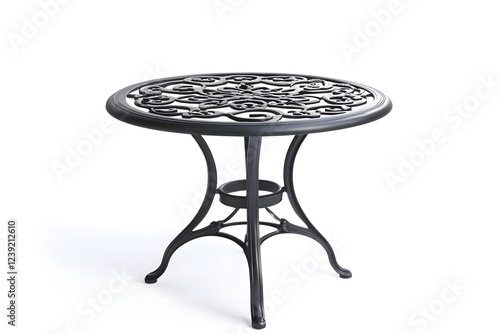Decorative Cast Aluminum Patio Table