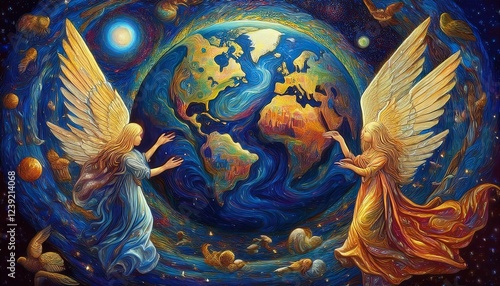 planet earth and angels help