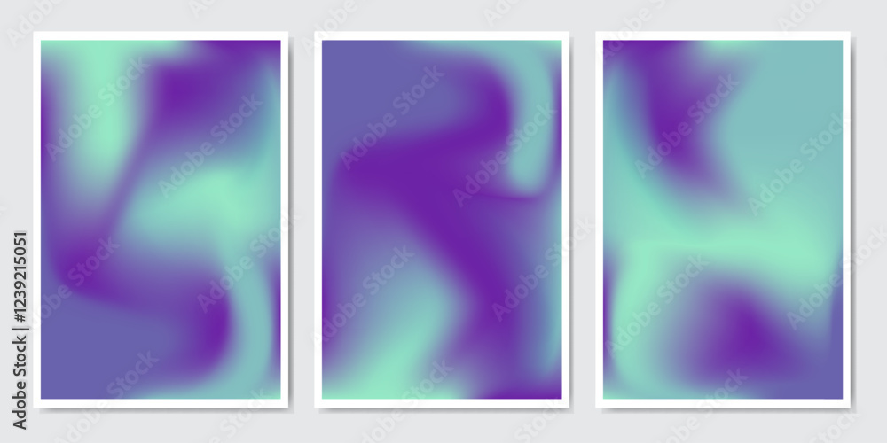 Fototapeta premium Liquid gradient color background design and Fluid composition. Creative illustration for poster, web, landing, page, cover, ad, greeting, card, promotion.