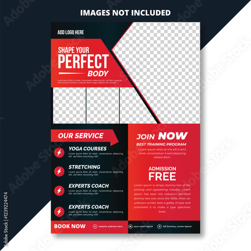 Fitness GYM Flyer Design