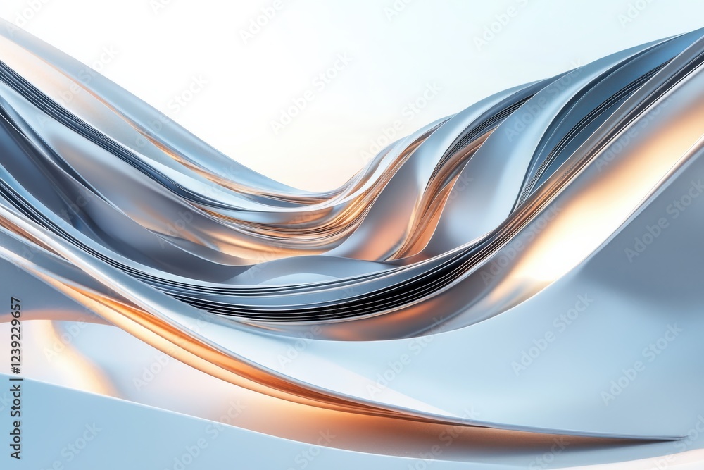 Fototapeta premium Dynamic motion flow abstract art digital canvas contemporary space aerial view rhythm and motion in gigapixel contrast