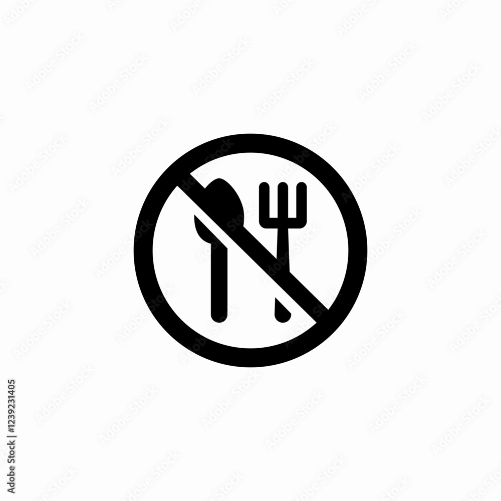 food forbiddenj icon sign vector food forbiddenj icon sign vector