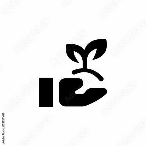 gardening plant icon sign vector