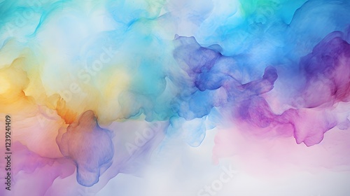 abstrack colorful watercolor background