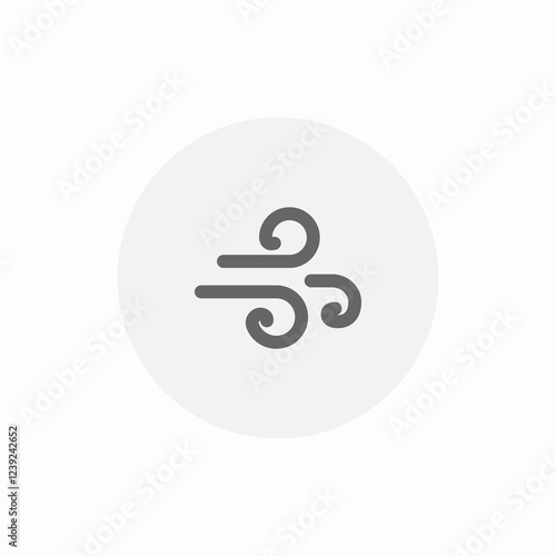 blow air icon sign vector