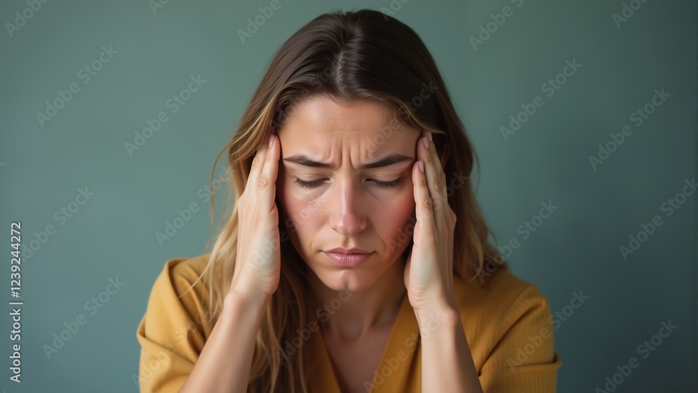 Expressing deep frustration and emotional weight during an intense moment of reflection Expressing deep frustration and emotional weight during an intense moment of reflection