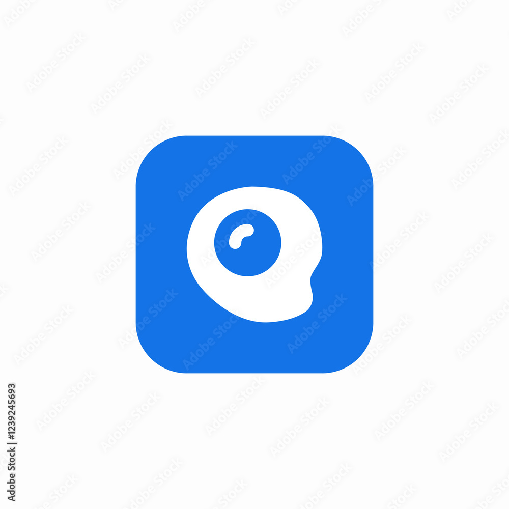 fried egg icon sign vector fried egg icon sign vector