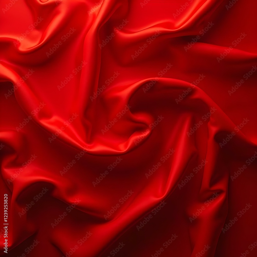 Obraz premium RED SILK FABRIC BACKGROUND 