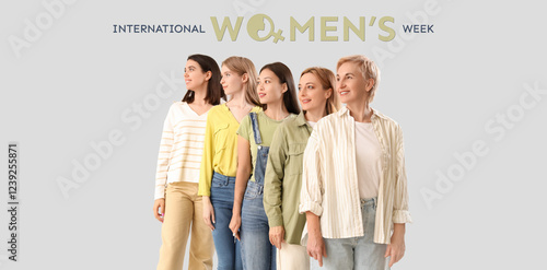 Portrait of beautiful women...