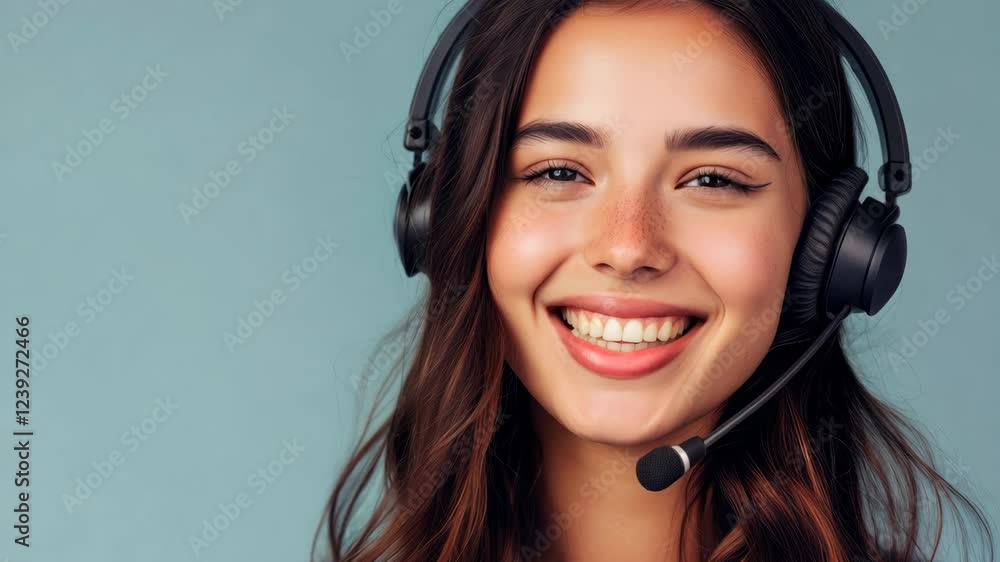 Beautiful professional woman operator in headphones ready to help you with your request, online consultation, tech support concept, banner with copyspace
Beautiful professional woman operator in headphones ready to help you with your request, online consultation, tech support concept, banner with copyspace