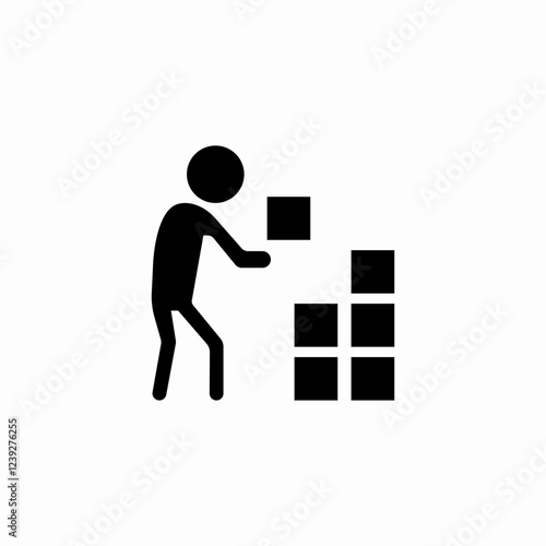 block building icon sign vector