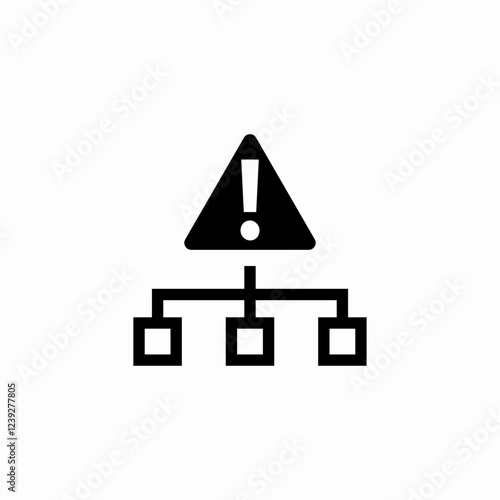 danger emergency system icon sign vector