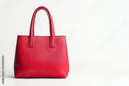Wallpaper Mural Red hand bag isolated on white background Torontodigital.ca