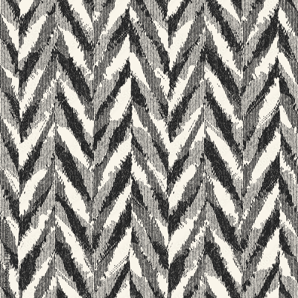Monochrome Grain Irregular Herringbone Pattern Monochrome Grain Irregular Herringbone Pattern