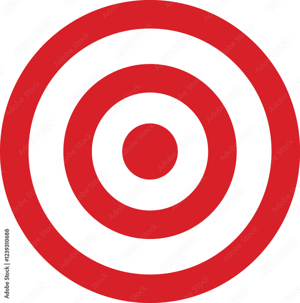Target isolated on white Target isolated on white