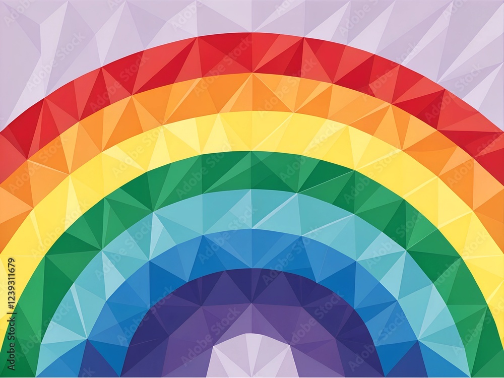 Obraz premium abstract rainbow background