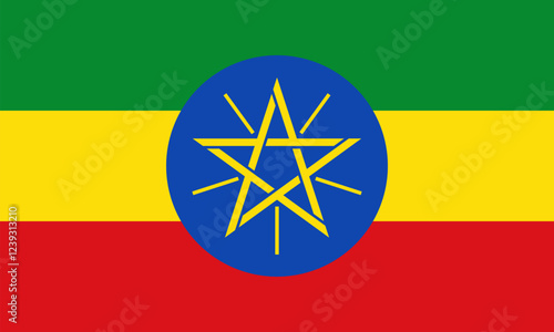 Ethiopia Flag, Flag of Ethiopia