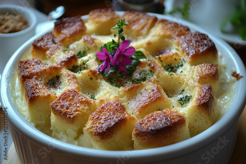 Coconut Bread Pudding