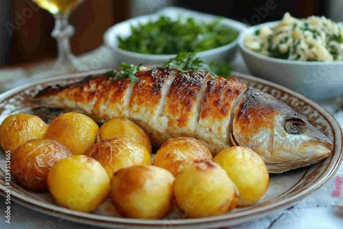 Cyprus Food, Served On A Table