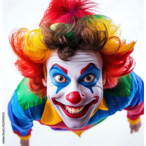 Funny Clown Isolated