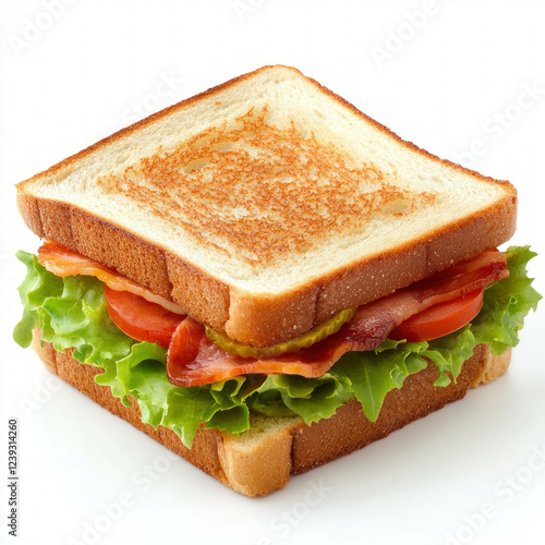 Gourmet Sandwich Isolated