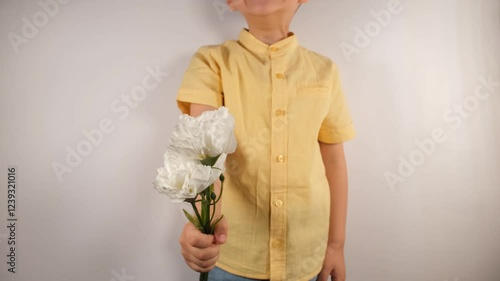 little boy flower