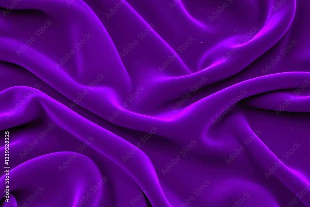 Obraz premium The background is velvet textured, soft and luxurious with rich, smooth folds and a slight sheen. Deep royal purple color with subtle highlights showing off the plush fabric