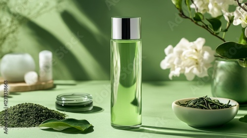 Serene Green Tea Skincare Elixir - Natural Beauty Products