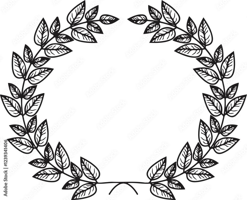 Floral frame Floral frame