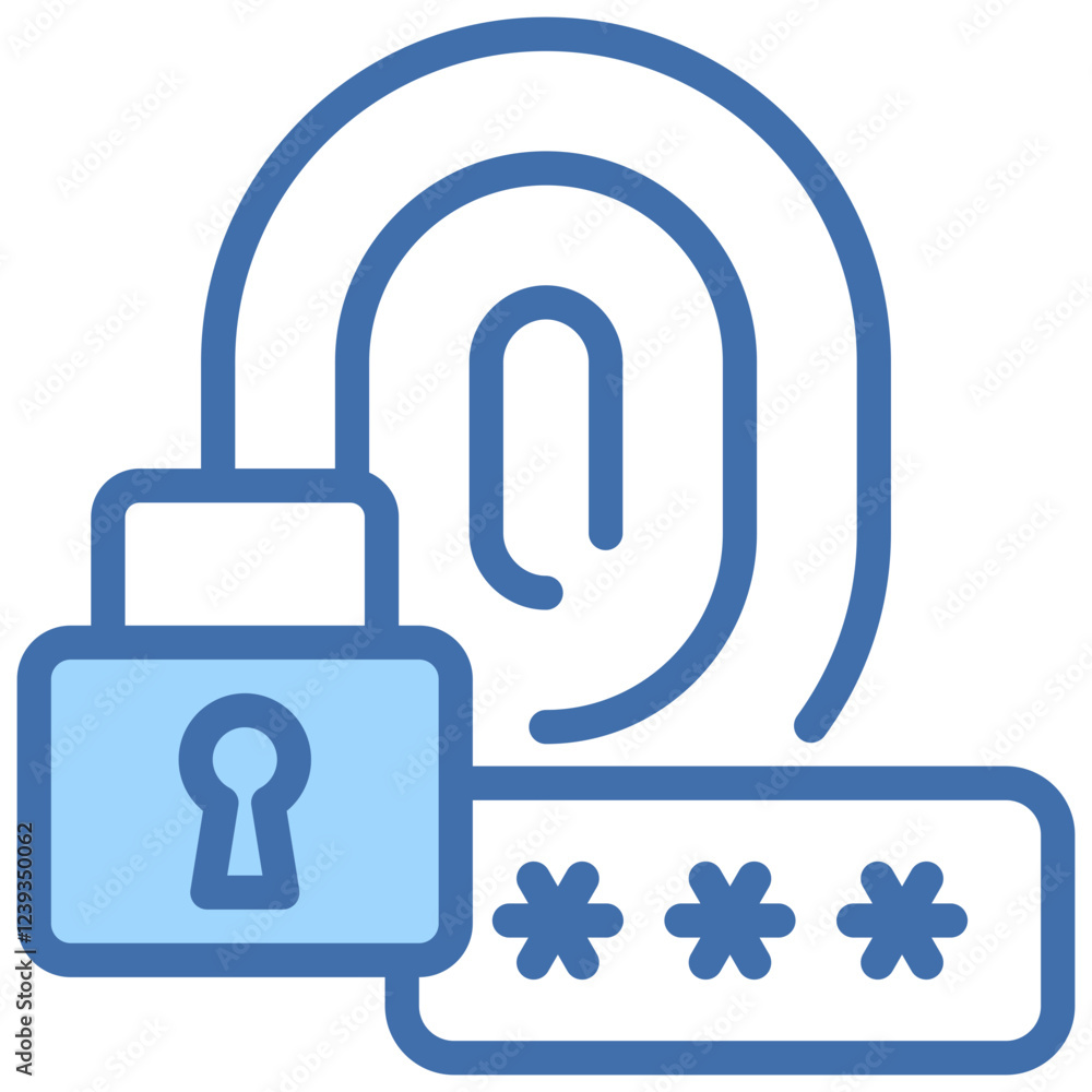 Digital Authentication Icon Digital Authentication Icon