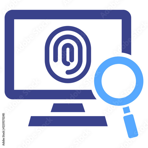 Digital Forensics Icon