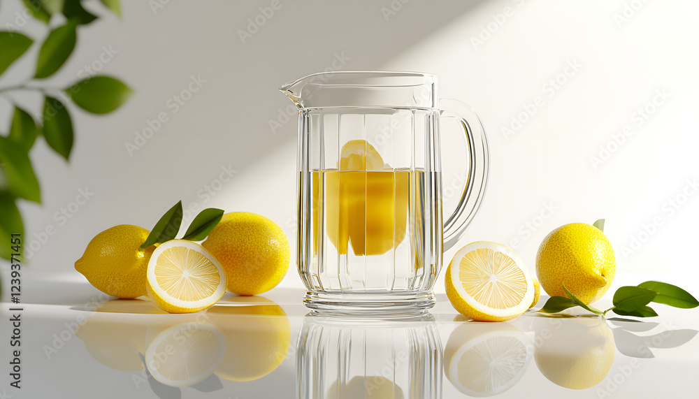 Lemon and lemon juice isolated on white Lemon and lemon juice isolated on white