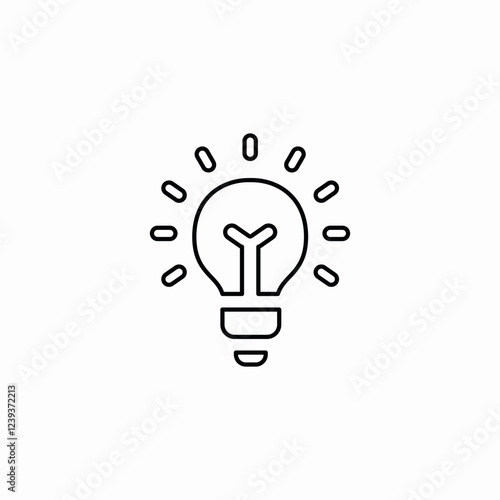 innovative idea icon sign vector