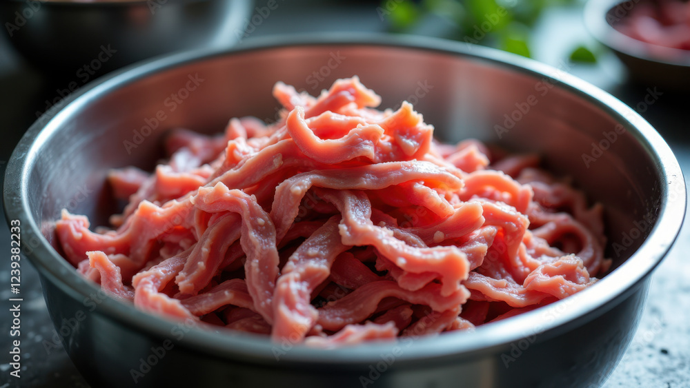Beef Tallow in a bowl on a countertop.